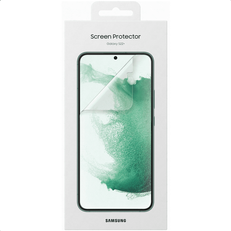 Plastic Screen protector for Samsung Galaxy S22 Plus 5G Clear EF-US906CTEGWW (Retail Pack)
