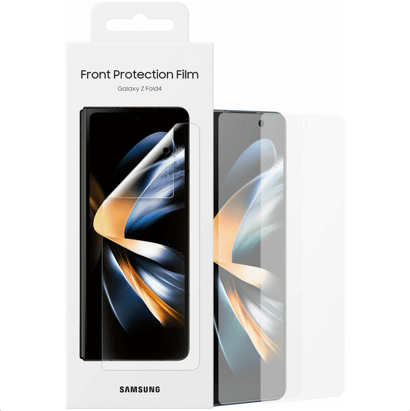 Plastic Screen Protection for Samsung Galaxy Z Fold4 Transparent EF-UF93PCTEGWW (Retail Pack)