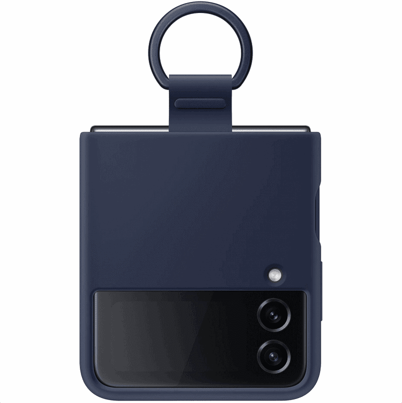 Ring Cover for Samsung Galaxy Z Flip4 EF-PF721TNEGWW Navy (Retail Pack)