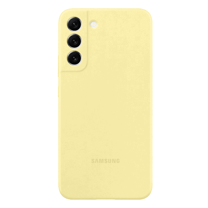 Samsung Silicone Cover for Galaxy S22 Plus 5G EF-PS906TYEGWW Yellow (Retail Pack)