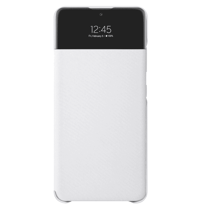 Samsung Smart S View Wallet Cover for Galaxy A72 EF-EA725PWEGEE White (Retail Pack)