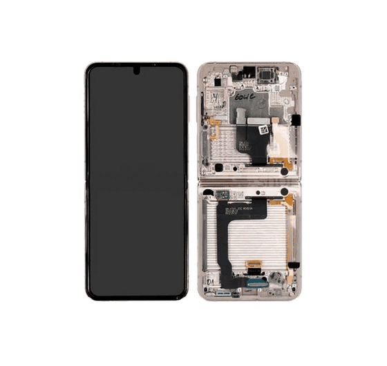 Galaxy Z Flip 4 5G Gold Inner OLED Touchscreen - SM-F721B / GH82-29440G / GH82-29441G / GH82-30238G / GH82-30239G  (Service Pack)