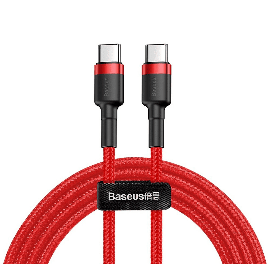 Baseus Cafule Type-C PD2.0 60W flash charging data line (20V 3A) 1m Red (CATKLF-G09)