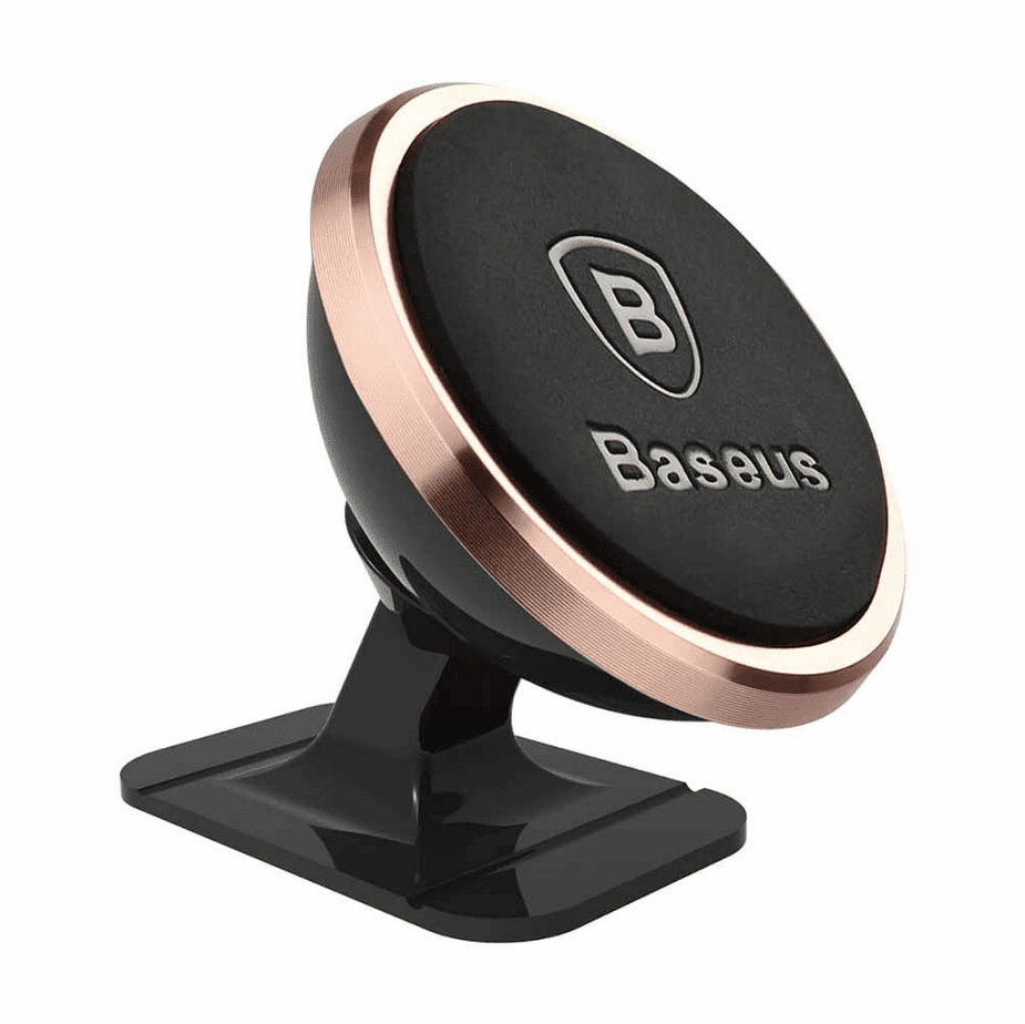 Baseus 360° Rotation Magnetic Mount Holder Rose Gold (SUGENT-NT0S)