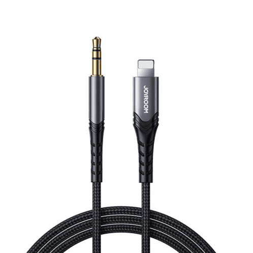 Joyroom Lightning to AUX Cable 100CM Black (SY-A02)