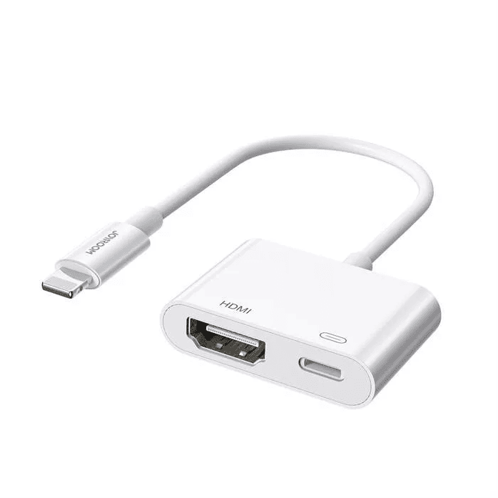 Joyroom Lightning/HDMI Video and Charger Adapter White (S-H141)