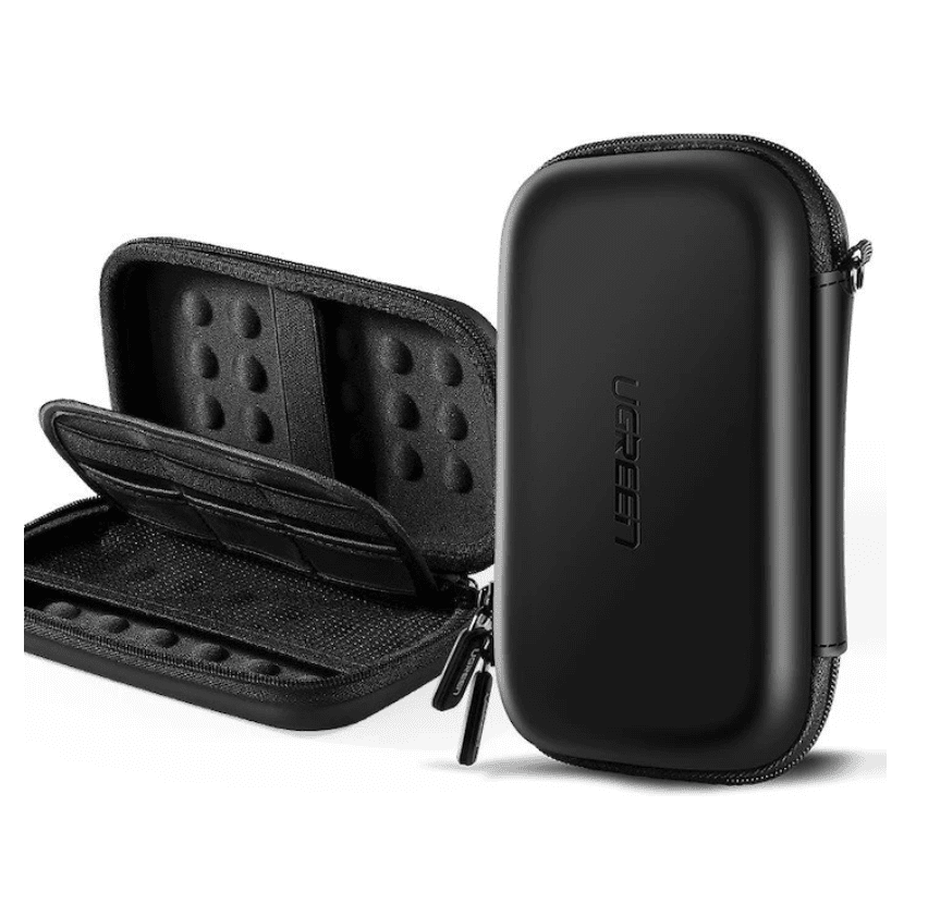 UGREEN Hard Disk & Accessory Multi-Functional Storage Bag Large - Black