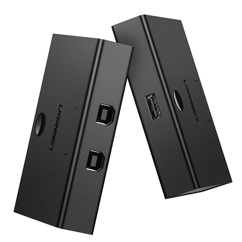UGREEN USB 2.0 Sharing Switch 2x1 - Black