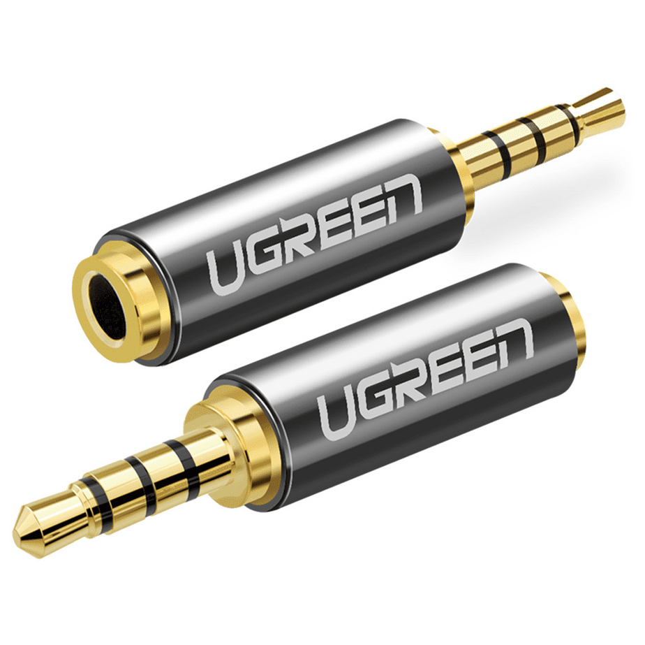 UGREEN 2.5mm Male to 3.5mm Female Adapter - Gold