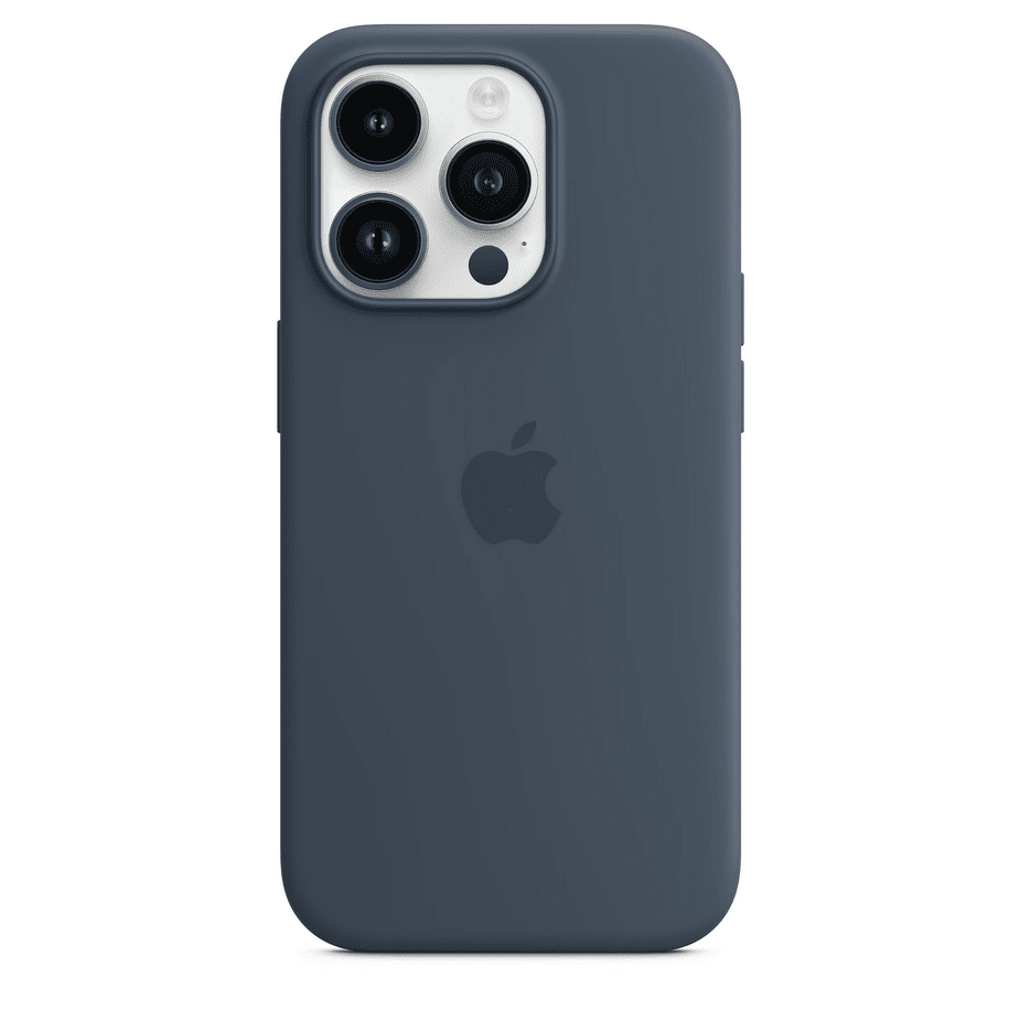 iPhone 14 Pro Apple Silicone Case with MagSafe MPTF3ZM/A - Storm Blue