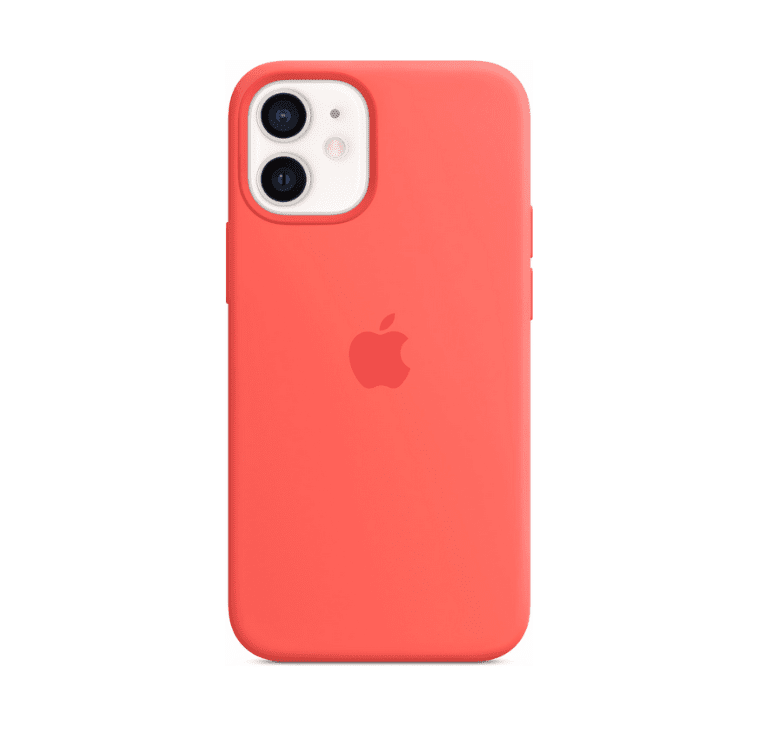 iPhone 12 Mini Apple Silicone Case with MagSafe MHKP3ZM/A - Pink Citrus