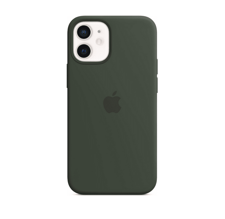 iPhone 12 Mini Apple Silicone Case with MagSafe MHKR3ZM/A - Cypress Green