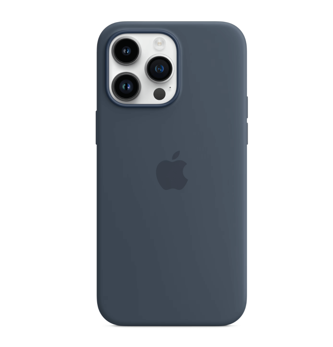 iPhone 14 Pro Max Apple Silicone Case with MagSafe MPTQ3ZM/A - Storm Blue
