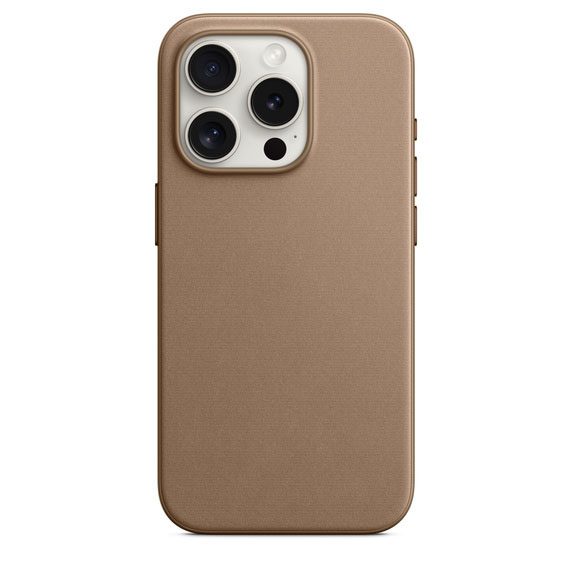 FineWove Case with MagSafe for iPhone 15 Pro Max – Brown
