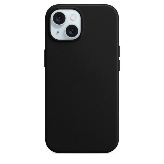 FineWove Case with MagSafe for iPhone 15 – Black