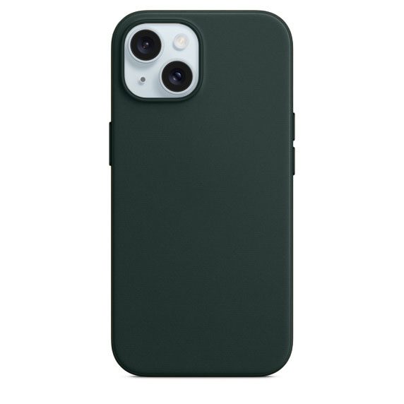 FineWove Case with MagSafe for iPhone 15 Plus – Green