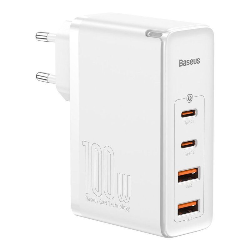 Baseus GaN2 Pro Quick Charger 2C+2U 100W EU White