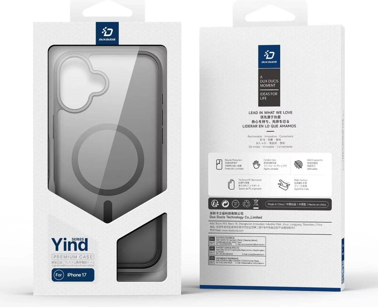 6971824153460-2.webp DUX DUCIS Yind Series Mobile Phone Cover for iPhone 17